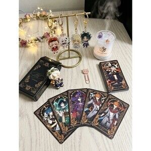 Genshin Impact Tarot Card Deck - 78 Cards ft. Bennett, Venti, Mona
